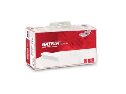 Katrin Classic Zig Zag 2 Handy Pack бумажные полотенца V-сложения 2 слоя 150 листов